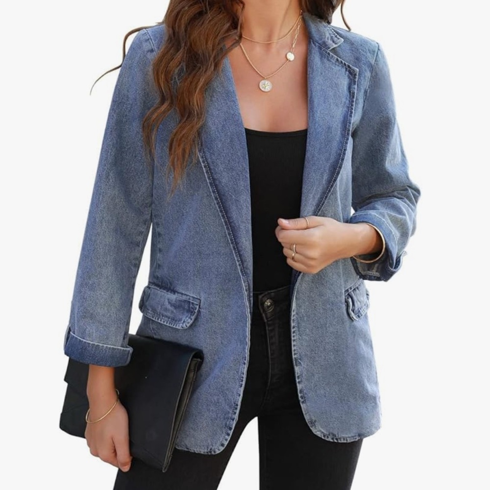Denim Women's Jacket - Picture 3 of 5